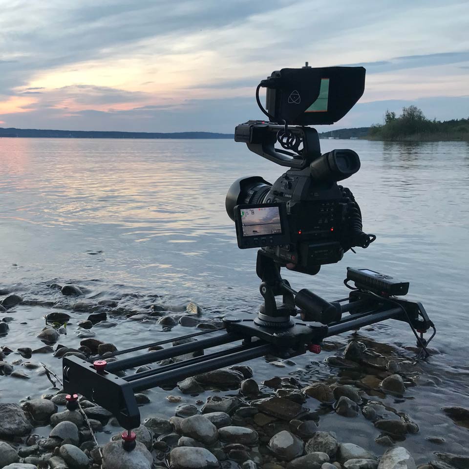 DA SCHAU HER ... Videoreportage ... Filmset Donnersberger Brücke