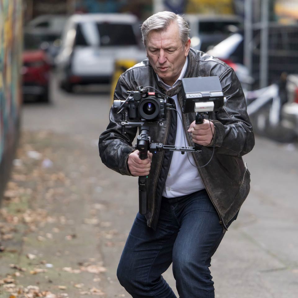 DA SCHAU HER ... Videoreportage ... Filmset Donnersberger Brücke