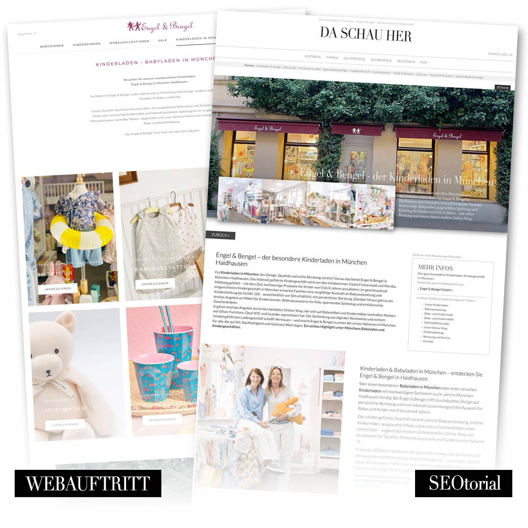 Engel & Bengel ... der Kinderladen Babyladen in München 