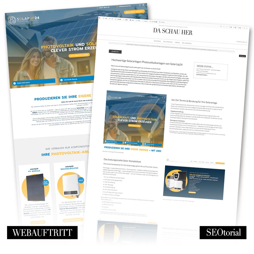 solarUP24 ranken unter photovoltaik solaranlagen straubing