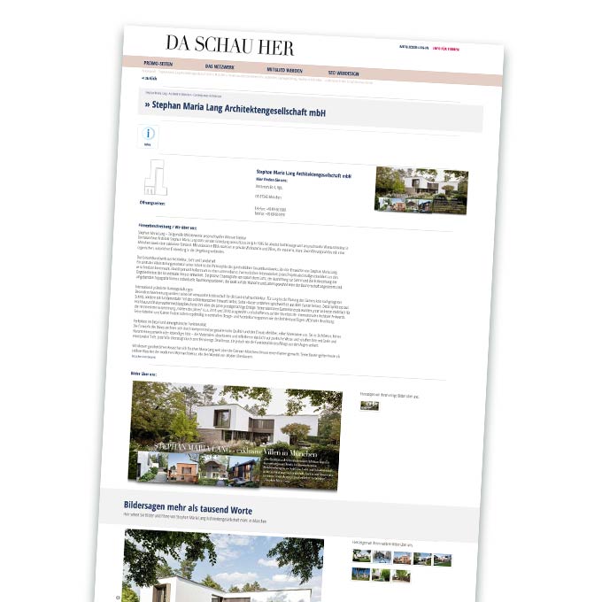 Das da-schau-her.de Konzept ... das Firmenprofil