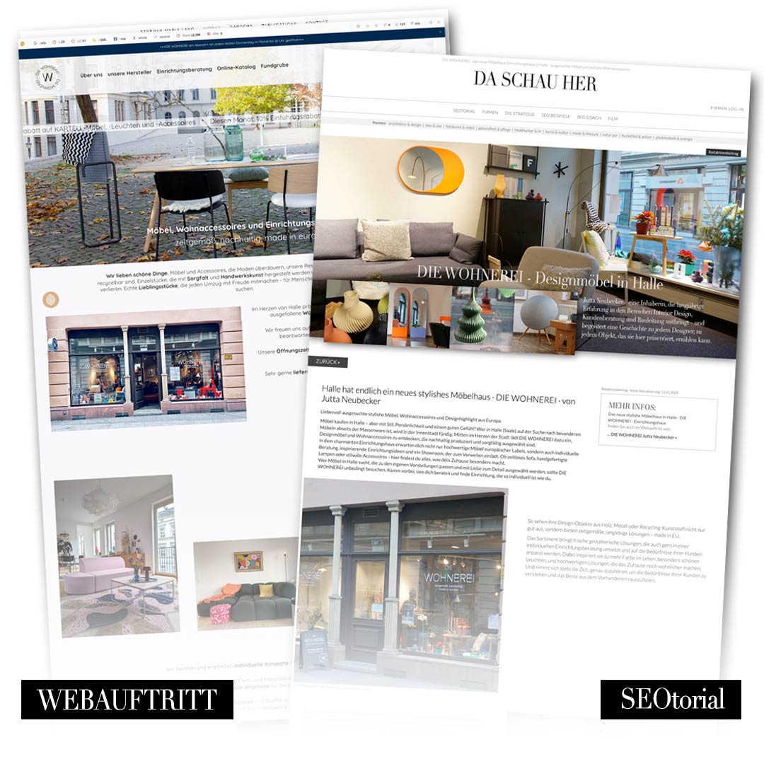 DIE WOHNEREI ... das ganz besondere Möbelhaus in Halle
