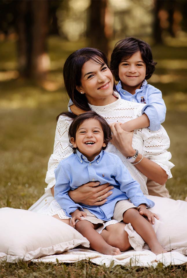 Familienfotoshooting mit der Münchner Fotografin Anne Deml - Familienfotos