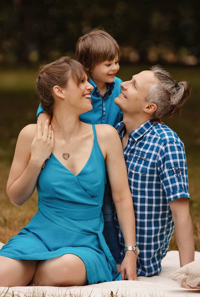 Familienfotoshooting mit der Münchner Fotografin Anne Deml - Familienfotos