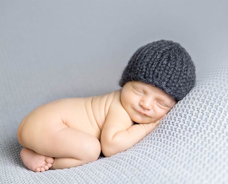 Newbornshooting Neugeborenenshooting mit Babyfotografin Marion Hogl aus München