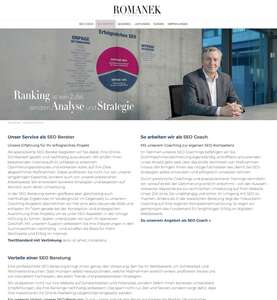 Siegfried Romanek SEO Beratung - SEO Berater / SEO Coach / AISEO GEO
