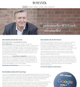 Siegfried Romanek SEO Beratung - SEO Berater / SEO Coach / AISEO GEO