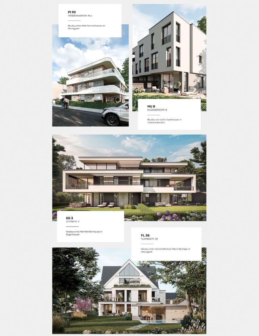  P.K Architekten GmbH. Architektur für Wohn- u. Gewerbebau in München