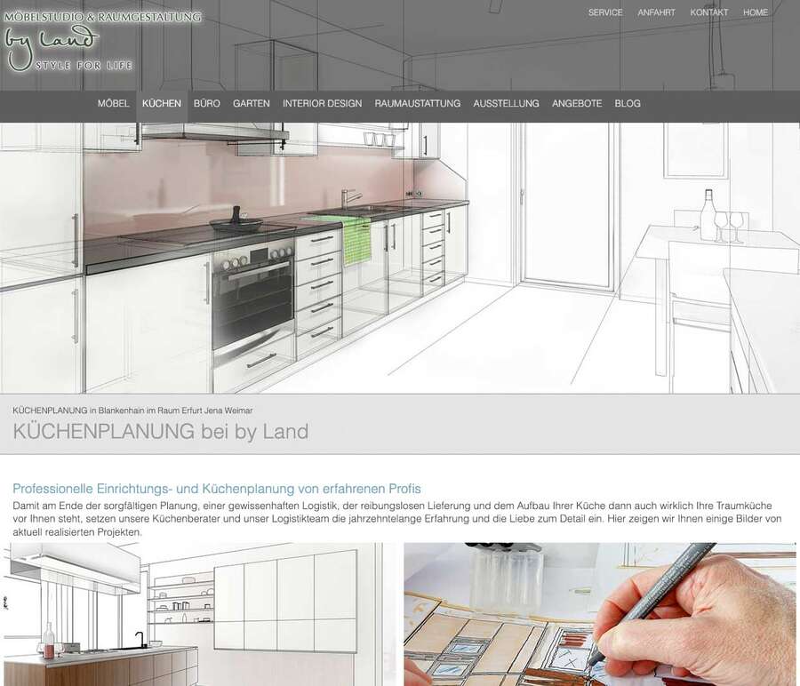  by Land Möbel Studio GmbH & Co. Möbelhaus und Küchenstudio in Blankenhain