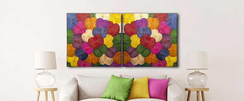  SHERMANS Lotus Wall Art. Wall-Art Lotusbilder, exklusive Wallart  in  Aiterhofen b. Straubing