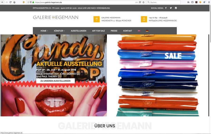 GALERIE HEGEMANN - 