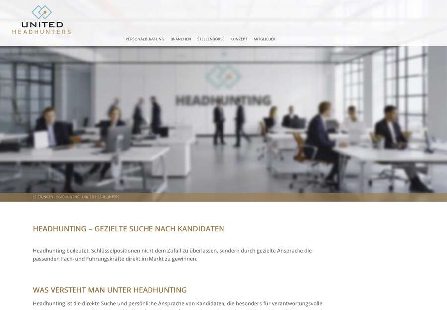 United Headhunters - Personalberatung Headhunter