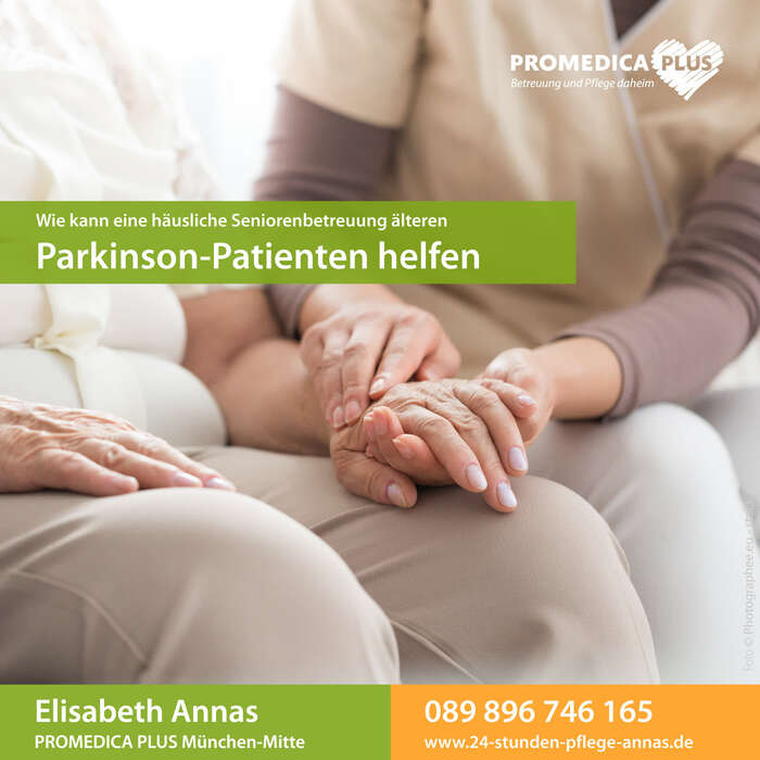 Parkinson ... 24 Stunden Pflege und Betreuung in München ... Promedica Plus Fa. Annas 
präsentiert von: PROMEDICA PLUS München Mitte Elisabeth u. Ulrich Annas in München  in der Region …  München 