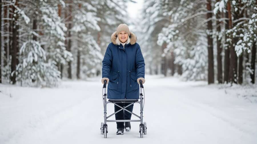 Sicher mit dem Rollator durch Eis und Schnee... Infos der 24 Stunden Betreuung PROMEDICA PLUS München-Mitte 
präsentiert von: PROMEDICA PLUS München Mitte Elisabeth u. Ulrich Annas in München  in der Region …  München 