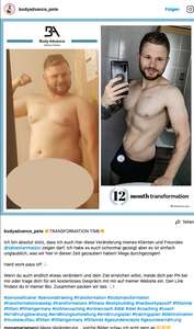  Body Advance - Online Fitness mit Peter Jacob. Fitness Coaching online / Online Personal Trainer in Gebesee bei Erfurt